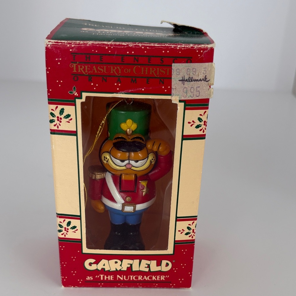VTG 1978 Enesco Treasury of Chris Garfield Nutcracker Ornament